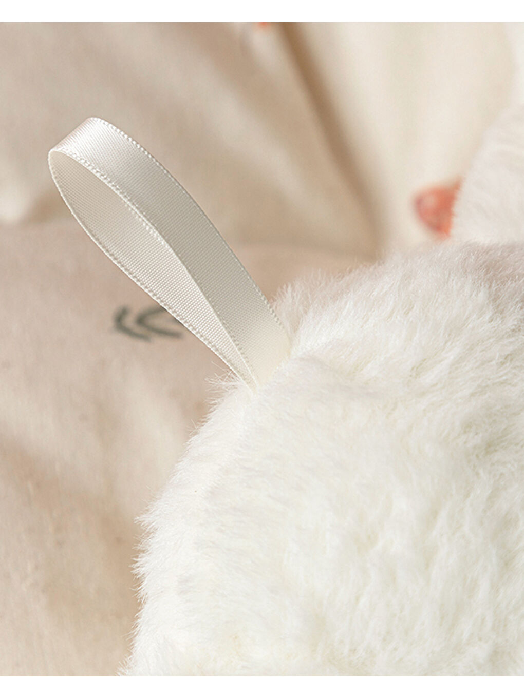 Bunny Pelüş Sıcak Su Torbası Ekru-2