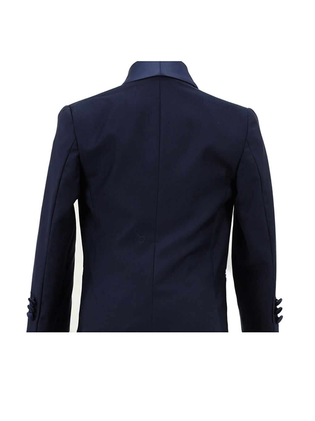 Erkek Çocuk Şal Yaka Lacivert Smokin-5