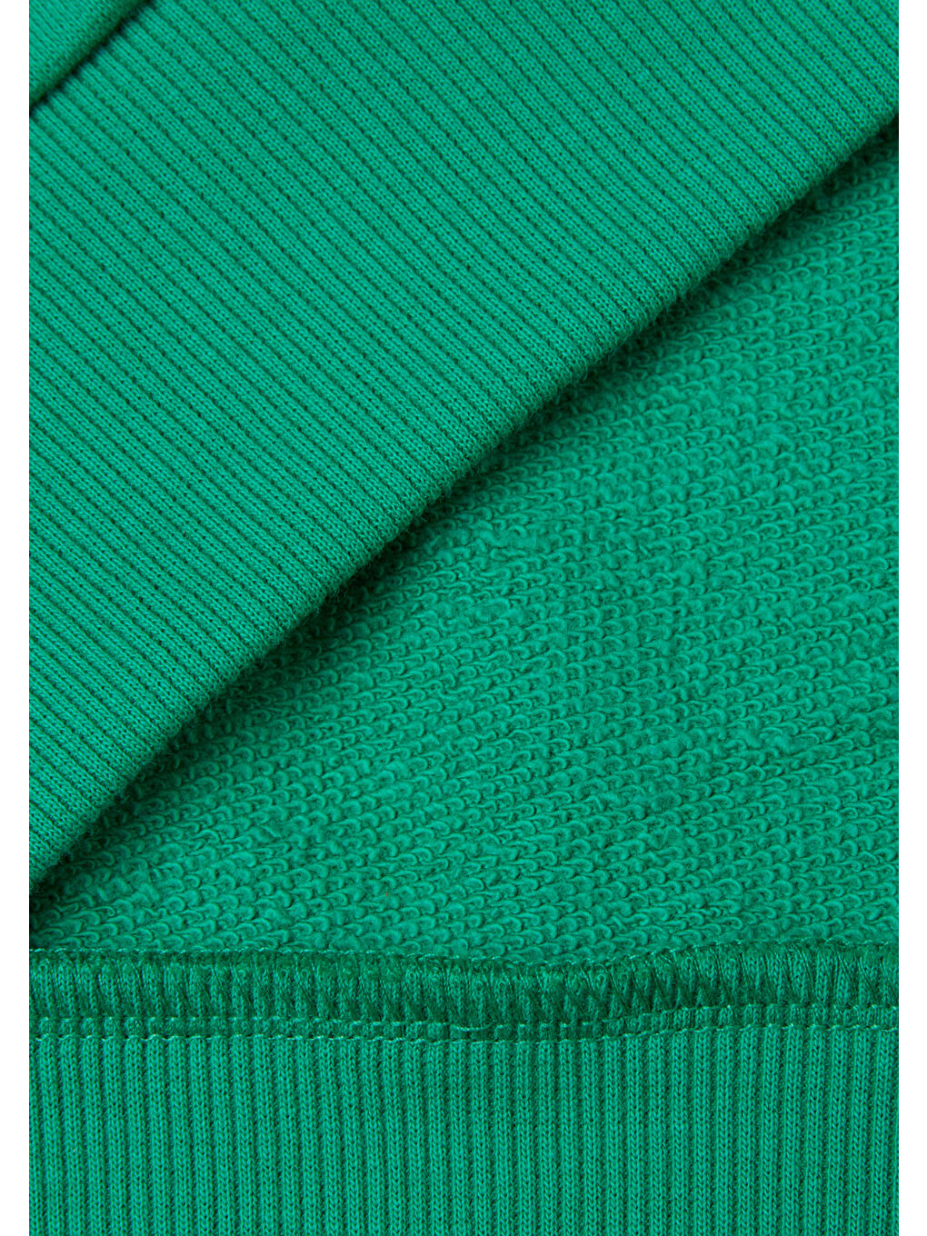 Erkek Çocuk Yeşil % 100 Pamuk  Oversize Stranger Things Ön-Arka Baskılı Sweatshirt-2