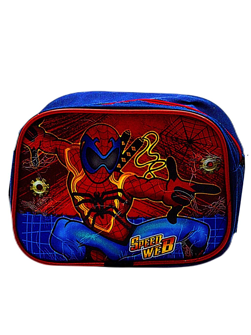 2 Bölmeli Spider Man Okul Sırt Çantası Ve Beslenme Çantası Lacivert KOD:1309-5