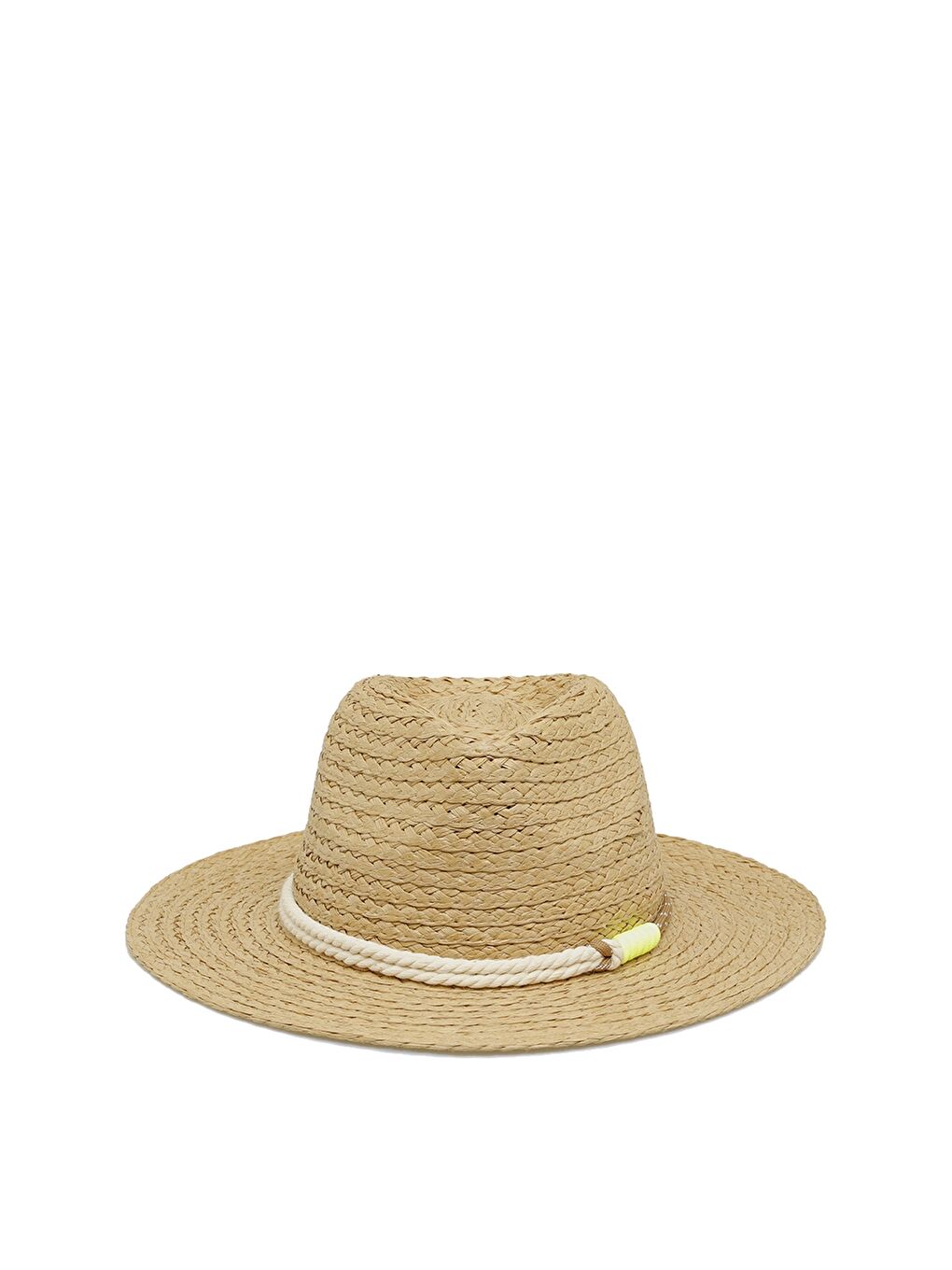 Bej RIBBON STRAW HAT-W 4FX Kum Kadın Hasır Şapka