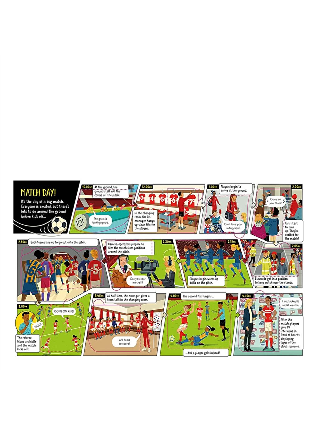 Usborne Look Inside Football - 1