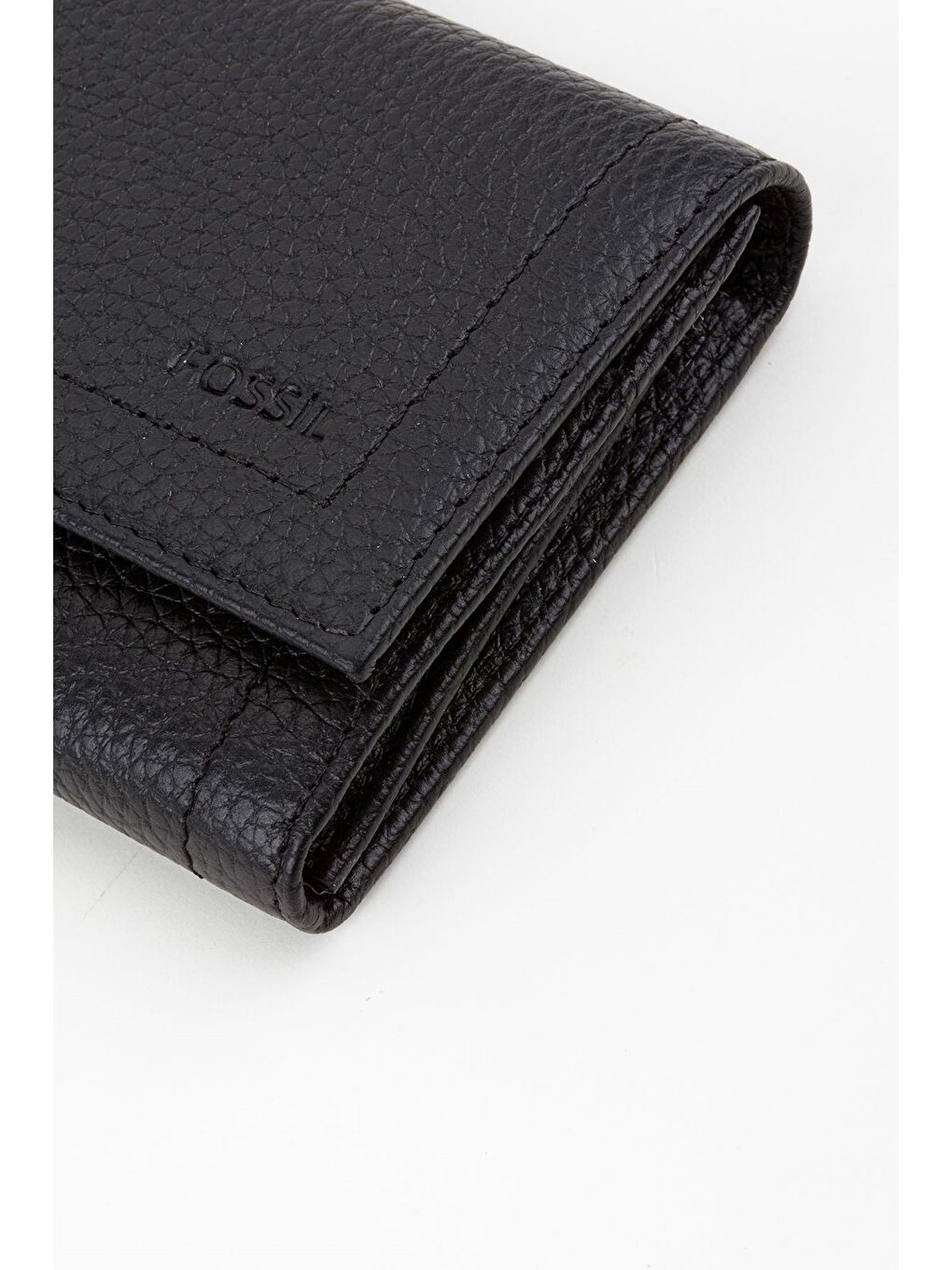 Siyah Kutulu Hakiki Deri Buz Mavi Kadın El Portföyü Uzun Cüzdan-3