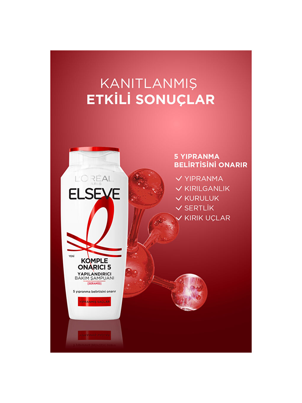 L'Oréal Paris Elseve Komple Onarıcı 5 Yapılandırıcı Bakım Şampuanı 400 ml-3