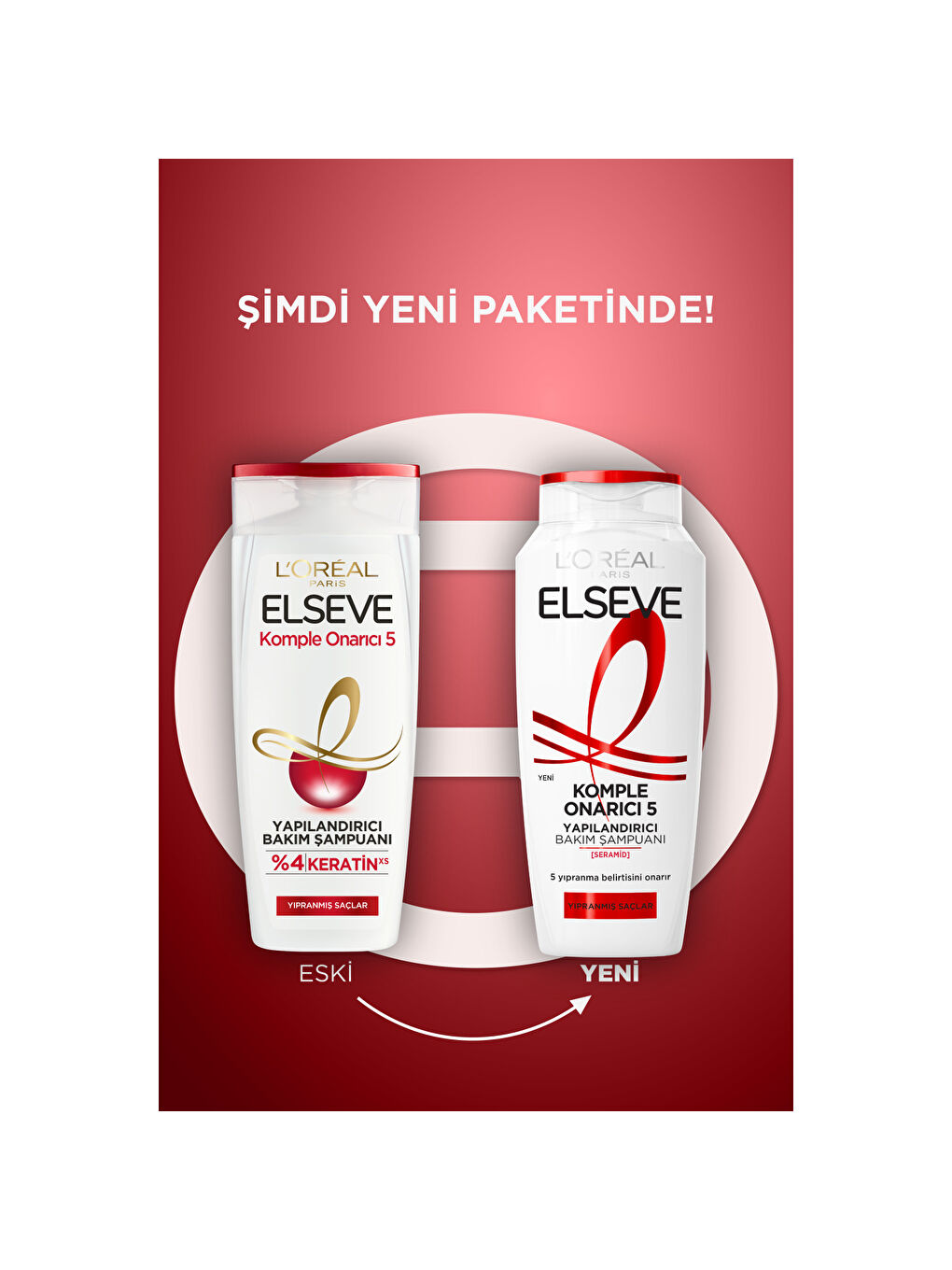 L'Oréal Paris Elseve Komple Onarıcı 5 Yapılandırıcı Bakım Şampuanı 400 ml-5