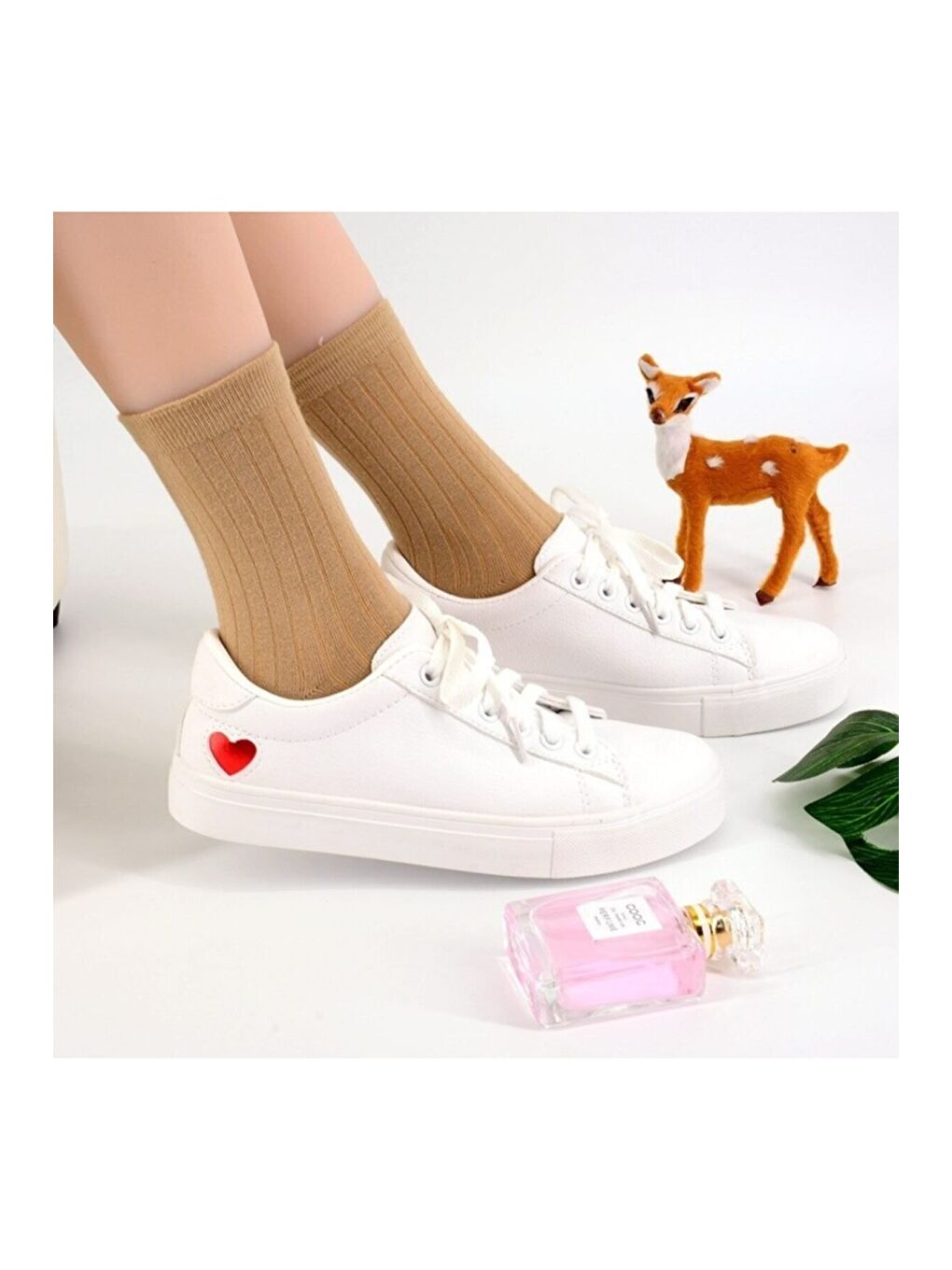 Karışık Unisex Düz Renkli Çorap 5'li Extra Rahat-4