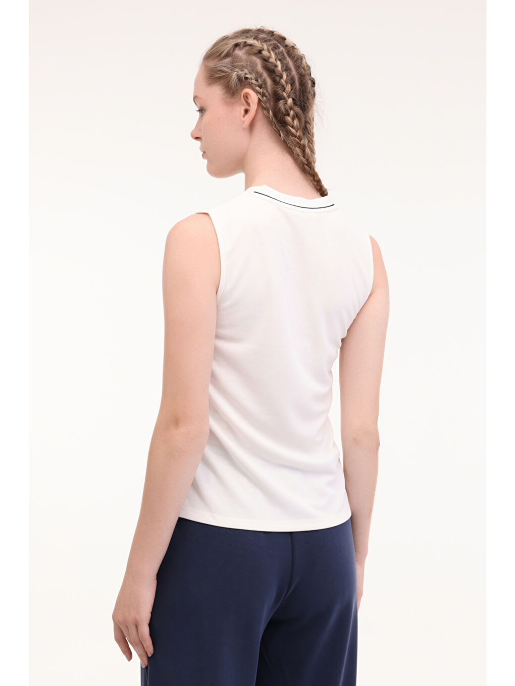 Bej W-ANDERAN TANK 5FX Ekru Kadın Atlet-1