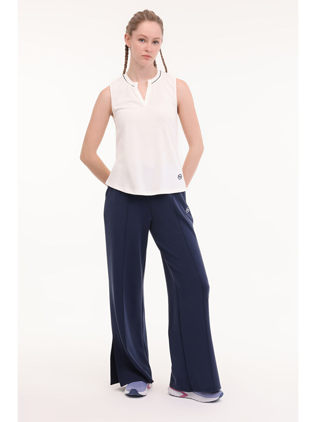 Bej W-ANDERAN TANK 5FX Ekru Kadın Atlet-2