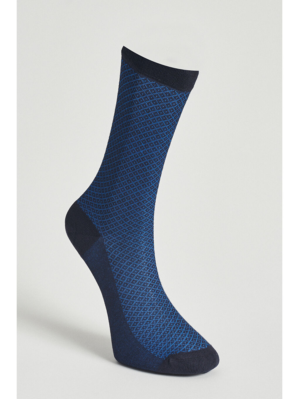 Erkek Lacivert-Saks Bambulu Çorap