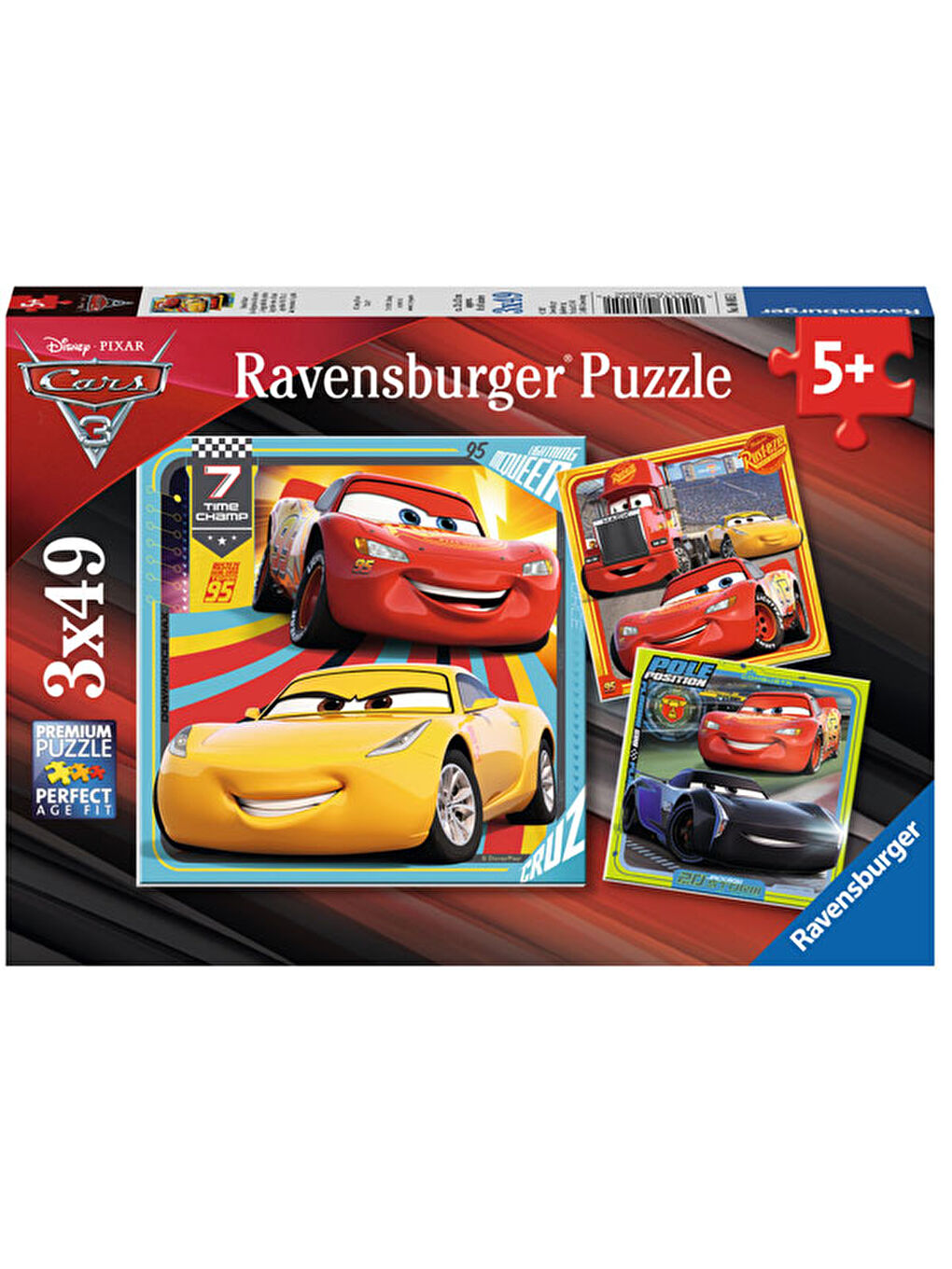Walt Cars3 3-49 Parça Puzzle 080151