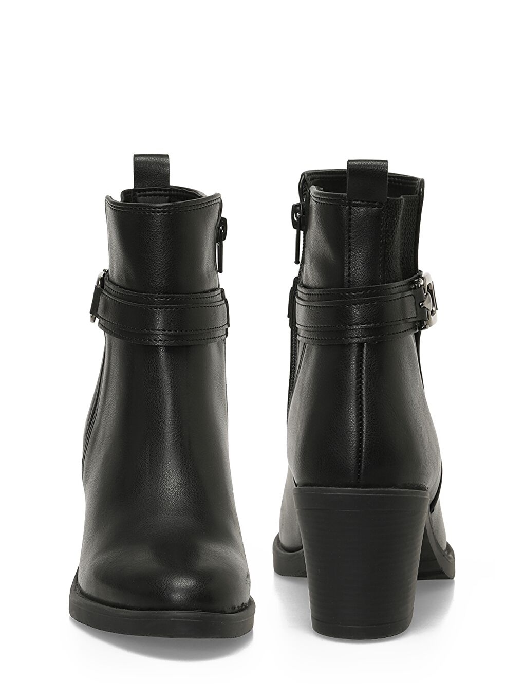 326062.Z 5PR Siyah Kadın Topuklu Bot-4