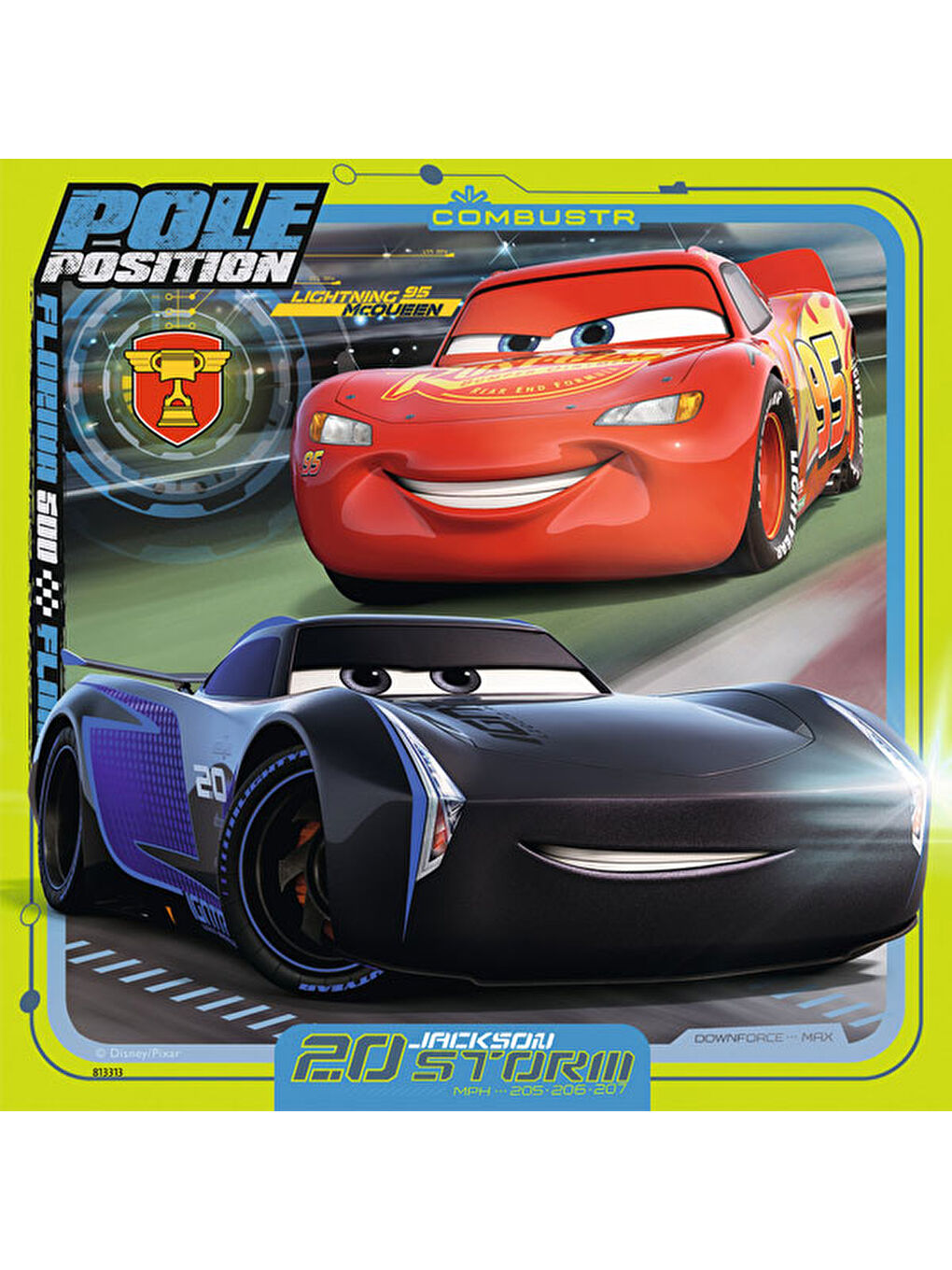 Walt Cars3 3-49 Parça Puzzle 080151-3