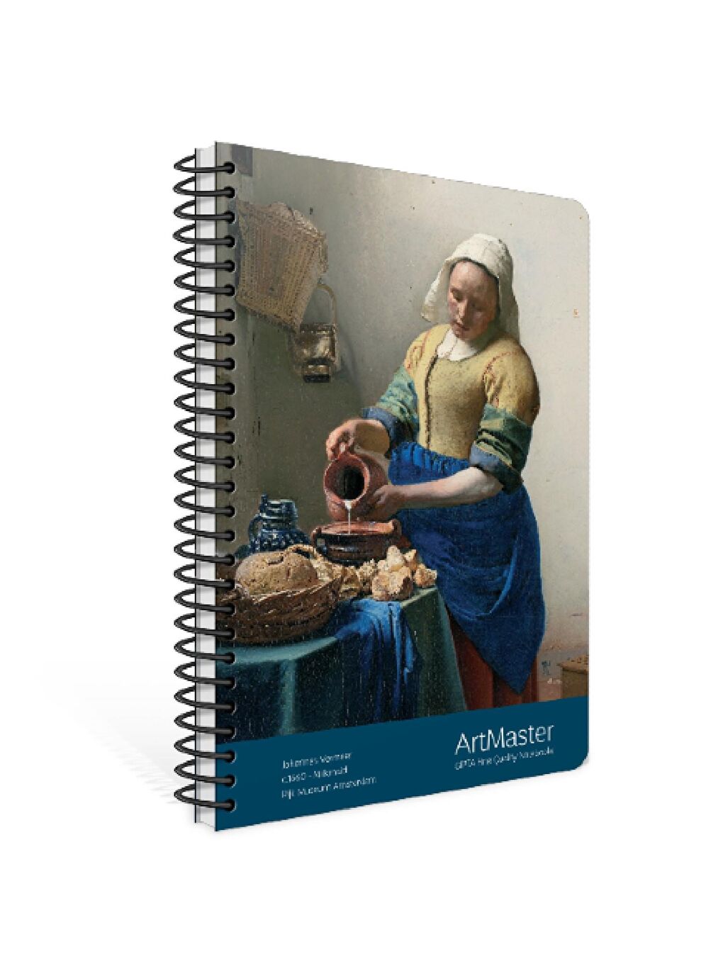 Gıpta Art Master Karton Kapak Spiralli Not Defteri A6 80 Yaprak Çizgisiz (6091) - 2