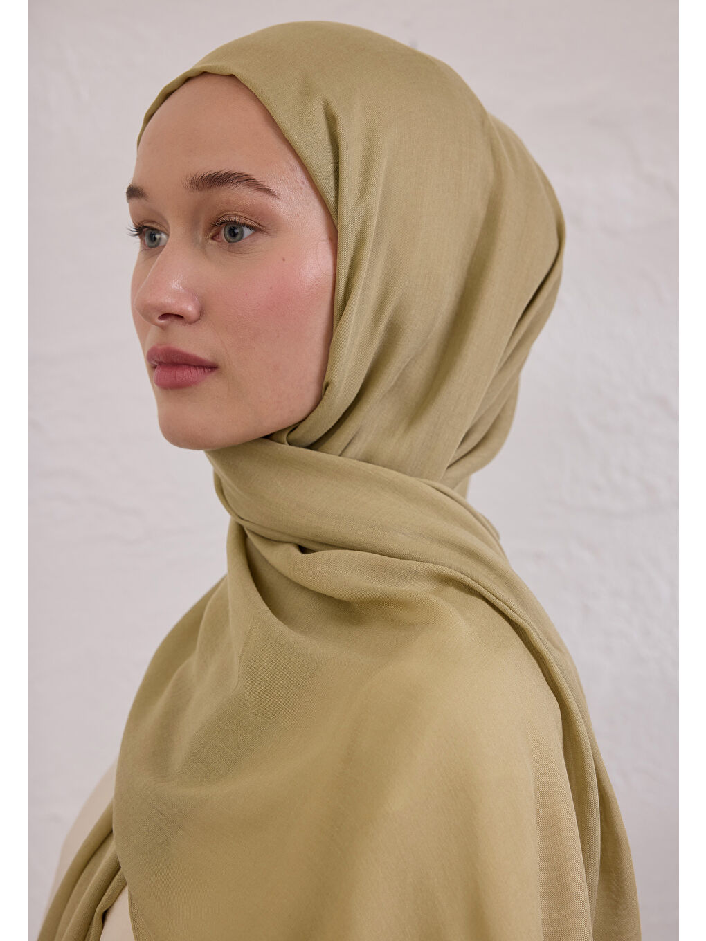 Yeşil SOFT VİSKON ŞAL BİBERİYE-2