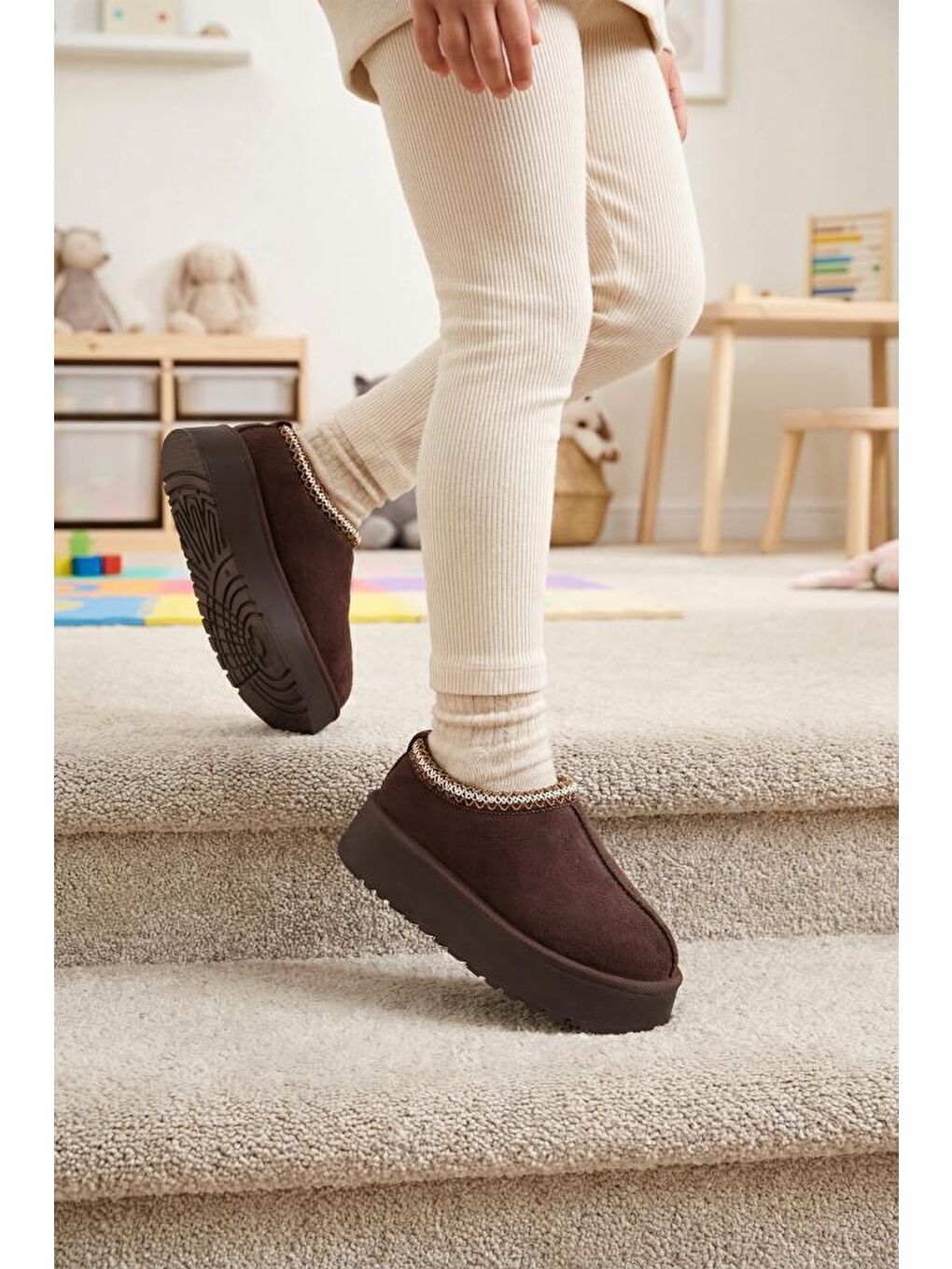 Kahverengi Snie S. Günlük Çocuk Günlük Ayakkabı Sneaker 2025-5