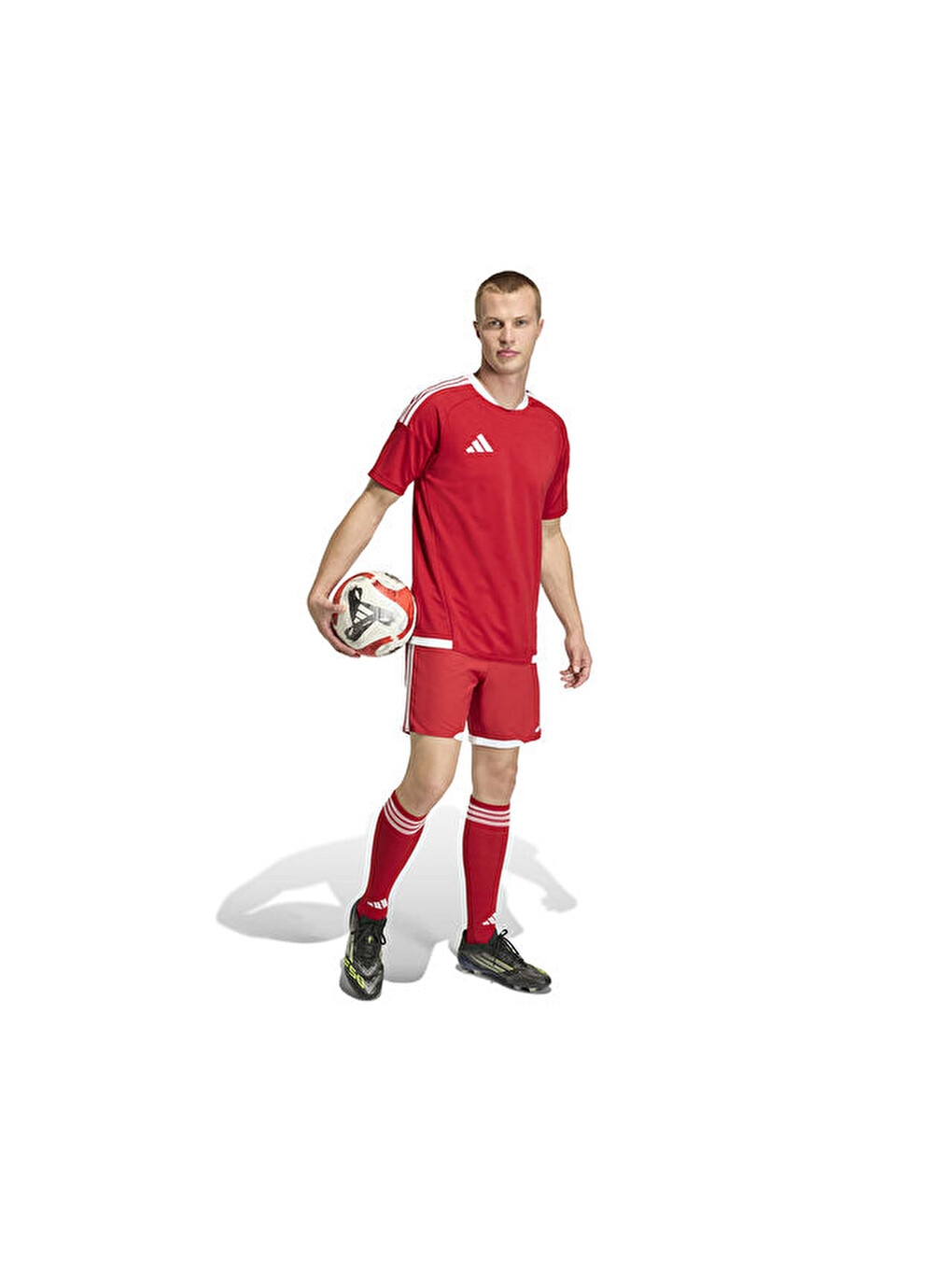 Tiro26 Competition M Sho Erkek Futbol Şortu Ka6179 Kırmızı-2