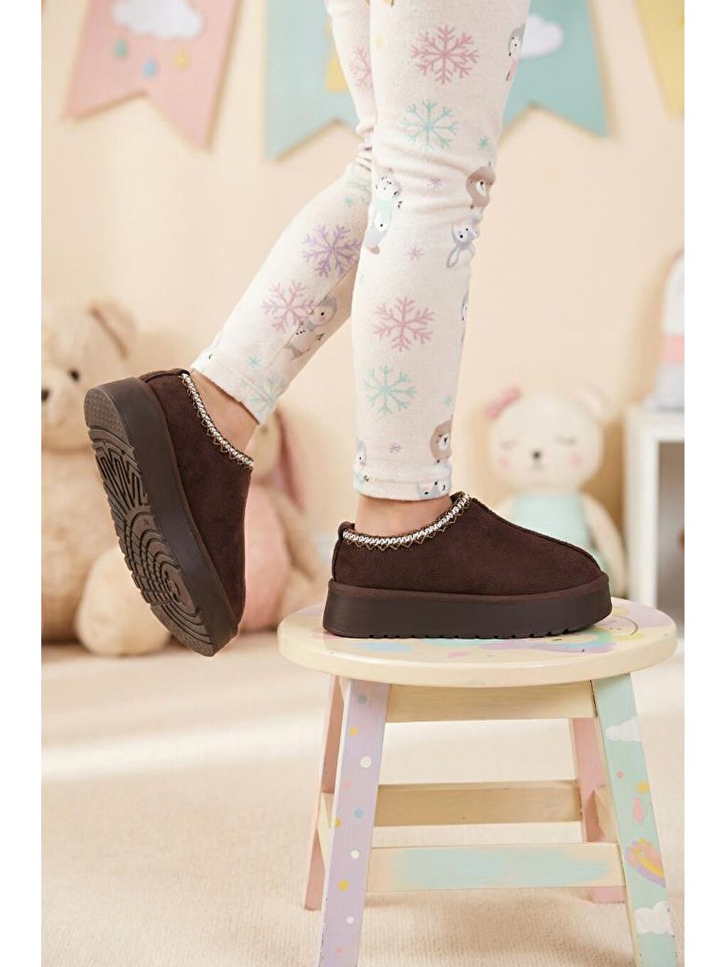 Kahverengi Snie S. Günlük Çocuk Günlük Ayakkabı Sneaker 2025-6