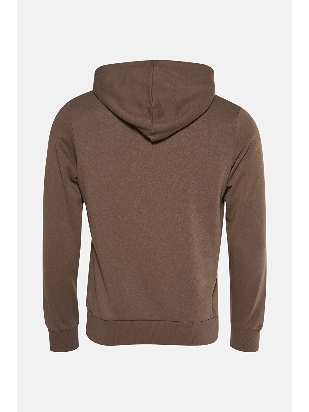 Kahverengi Core Jcoboost Pamuklu Regular Fit Logolu Kapüşonlu Sweat 12284472-1