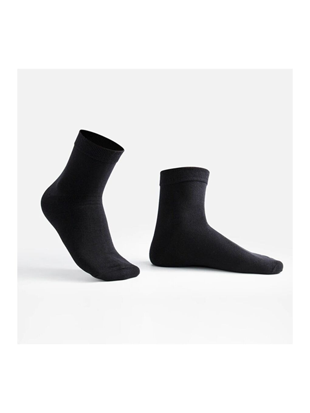Unisex Siyah Premium Bambu Çorap 5 Li (feel Cool)
