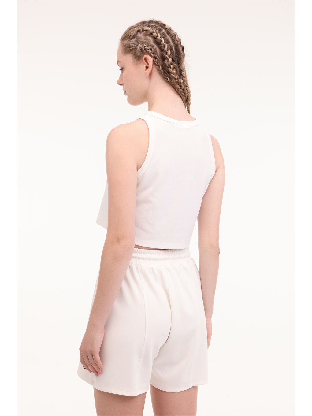 Bej W-LOMERA TANK 5FX Ekru Kadın Atlet-1