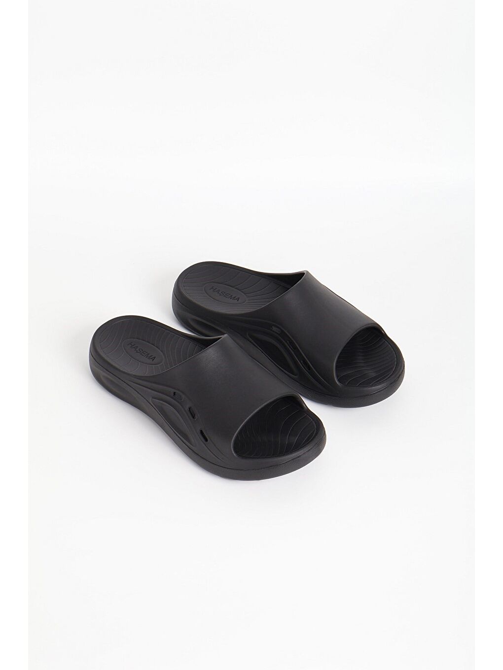 Kadın Siyah Eva Plaj Terliği 23708-1