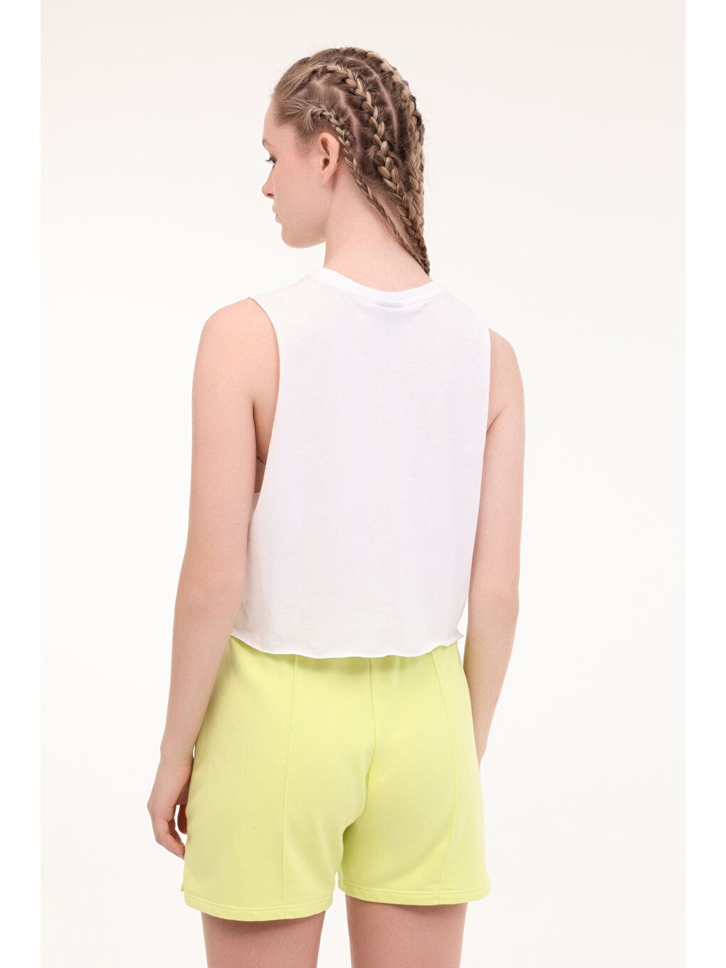 WL BRONA 10F220 5FX Beyaz Kadın Atlet-1