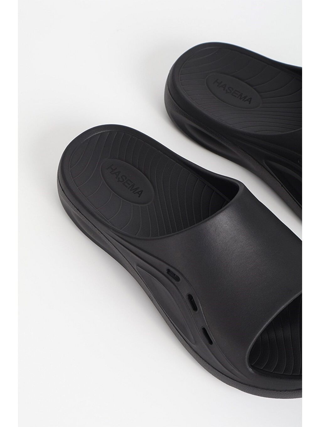 Kadın Siyah Eva Plaj Terliği 23708-2