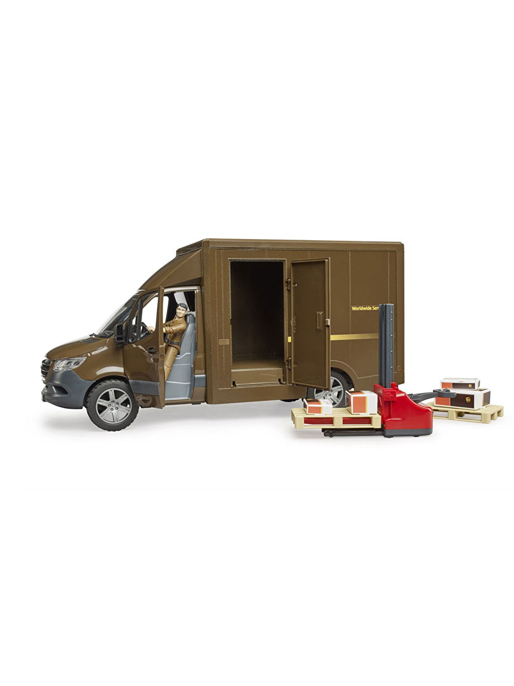 Bruder Mercedes Benz Sprinter Ups Kargo Aracı Transpalet BR02678 - 1