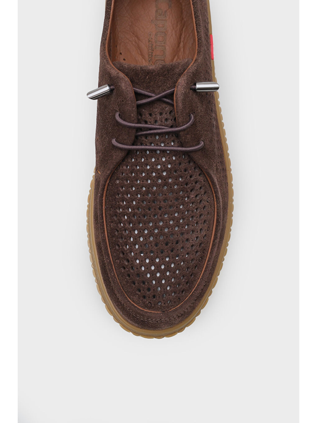 Kahverengi Dorette Hakiki Deri Konfor Kadın Klasik Ayakkabı-2