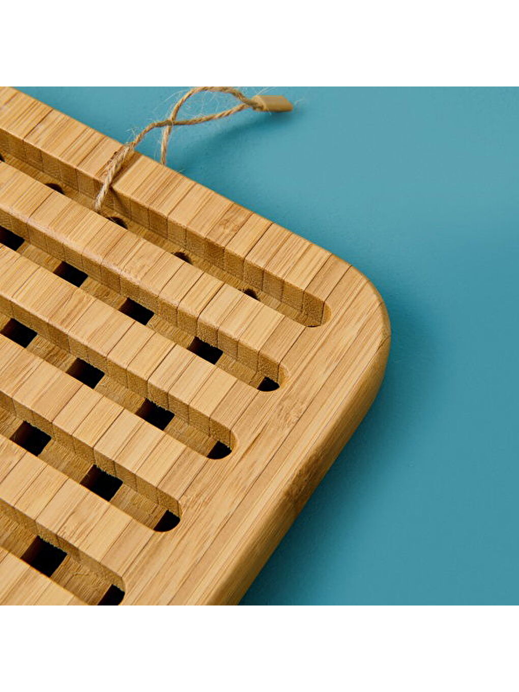 Bambu Kare Nihale - Açık Kahverengi - 17 cm-3