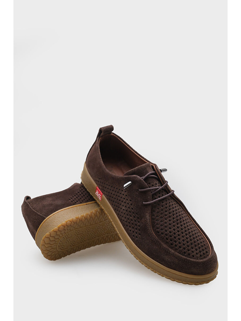 Kahverengi Dorette Hakiki Deri Konfor Kadın Klasik Ayakkabı-4