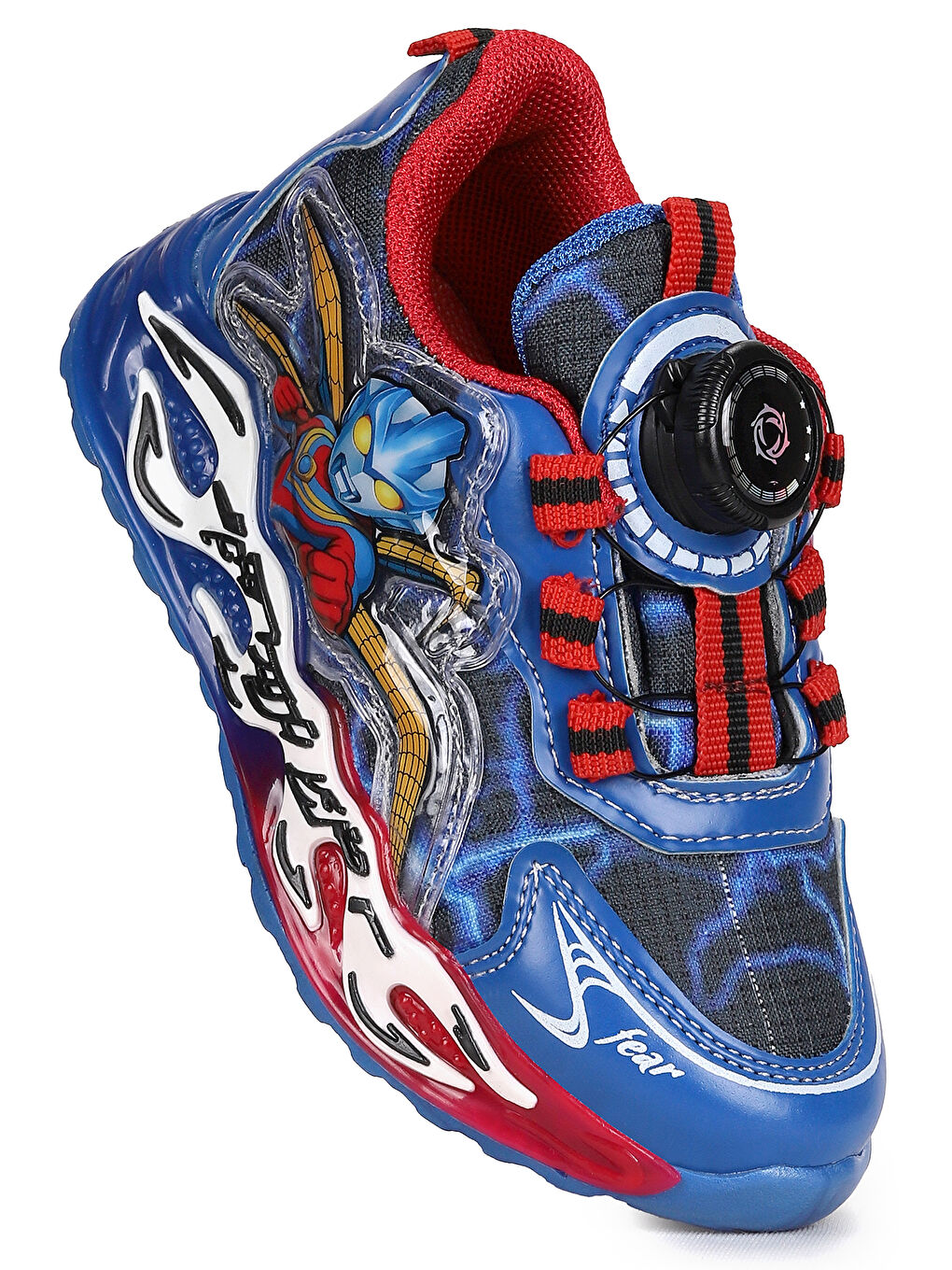 Mavi Gerra Hafif Taban Bağcık Mekanizmalı Erkek Çocuk Spor Ayakkabı