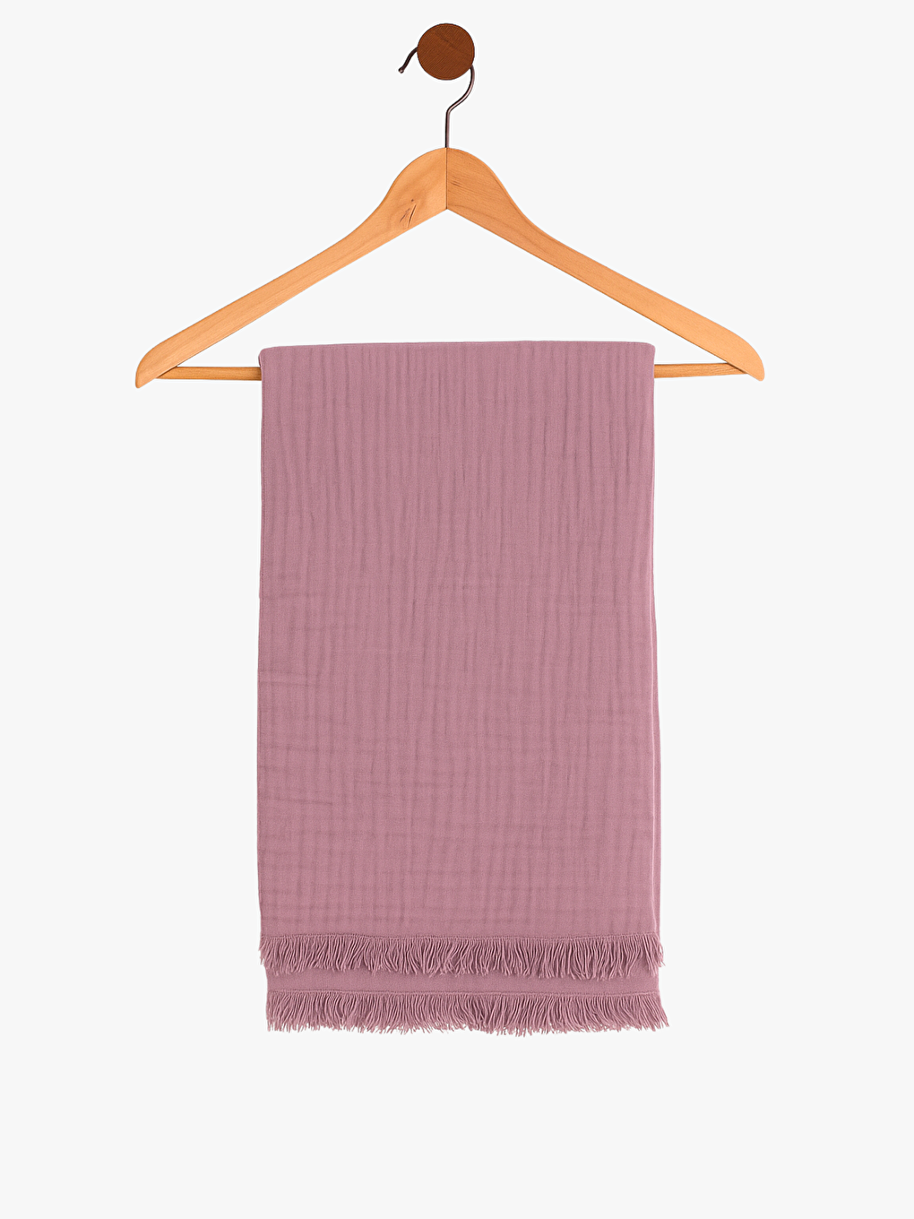 Pembe Pamuklu Müslin Bebek Battaniyesi 100x120 Cm