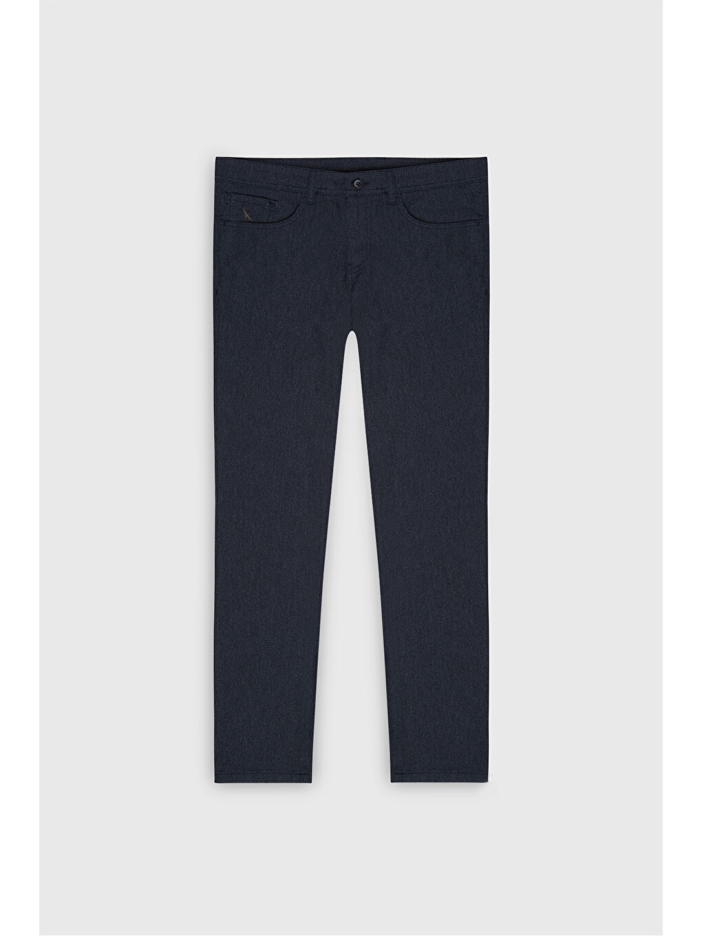 Erkek Siyah Pamuklu Slim Fit Dar Kesim 5 Cep Armürlü Esnek Casual Pantolon-7