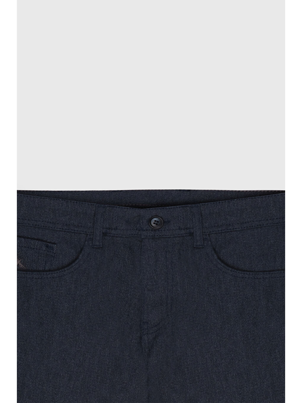 Erkek Siyah Pamuklu Slim Fit Dar Kesim 5 Cep Armürlü Esnek Casual Pantolon-8