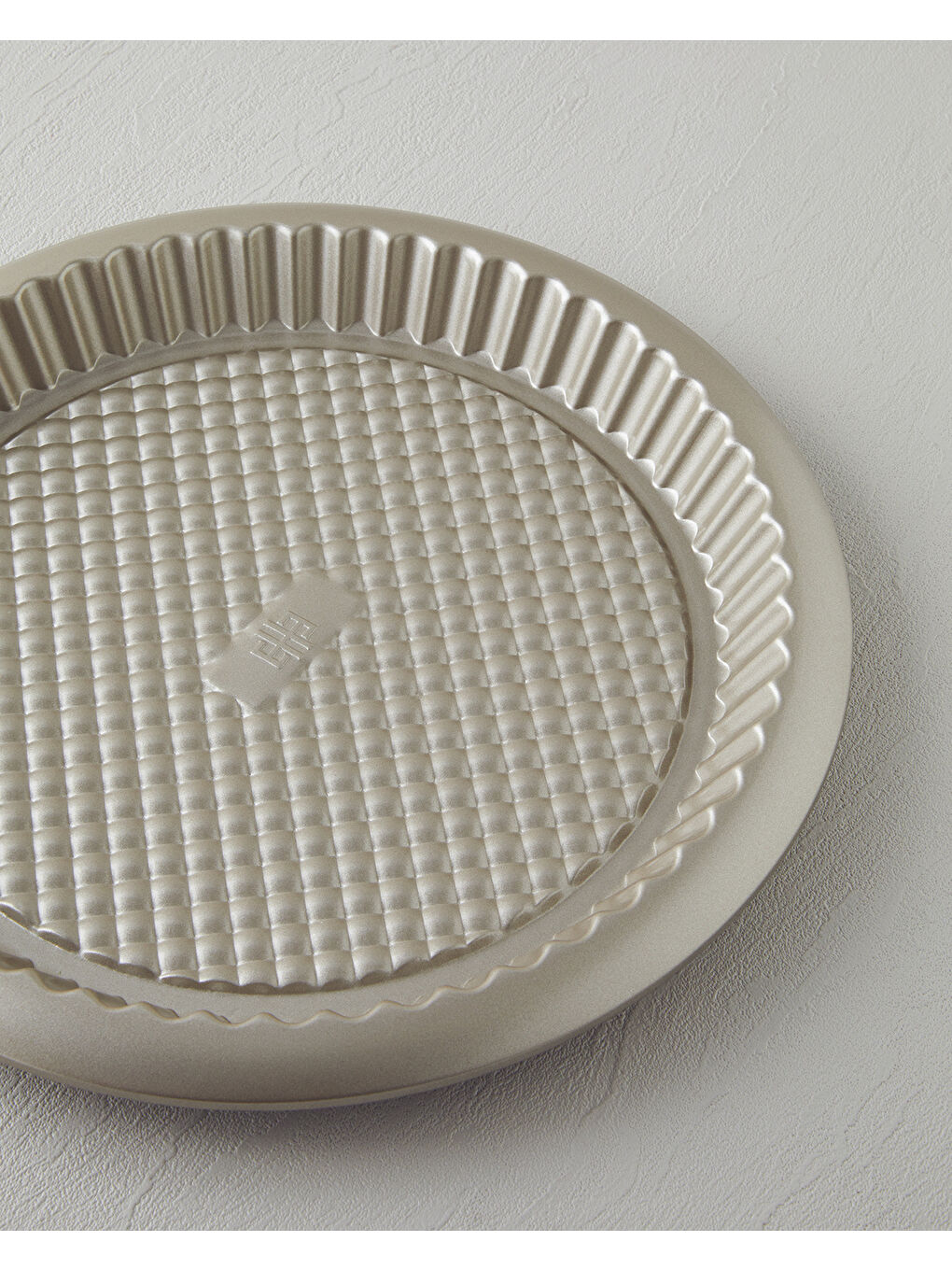Ekru Patisserie Harmonia Karbon Çelik Tart Kek Kalıbı 32x2,5 cm-2