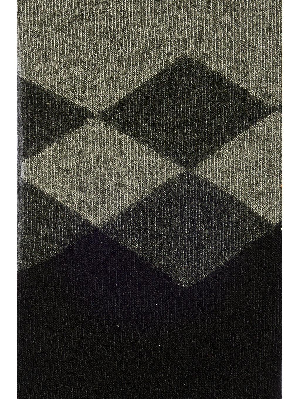 Erkek Siyah-Gri Tekli Bambulu Soket Çorap-1