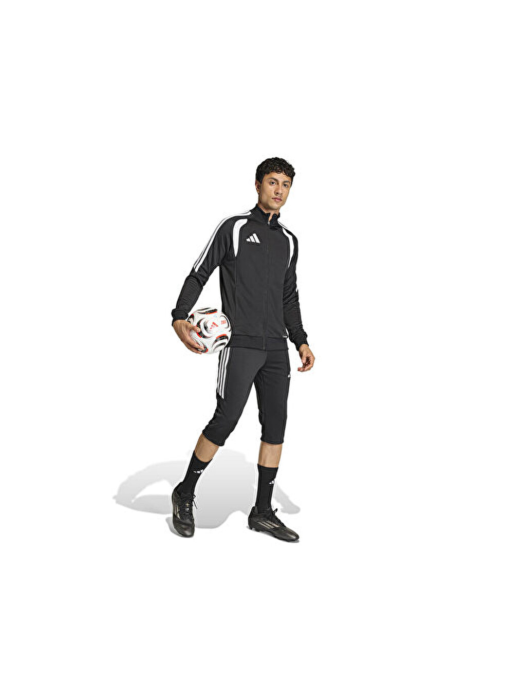 Tiro26l Tr3/4pt Erkek Futbol Antrenman Eşofman Altı Ka6342 Siyah-5