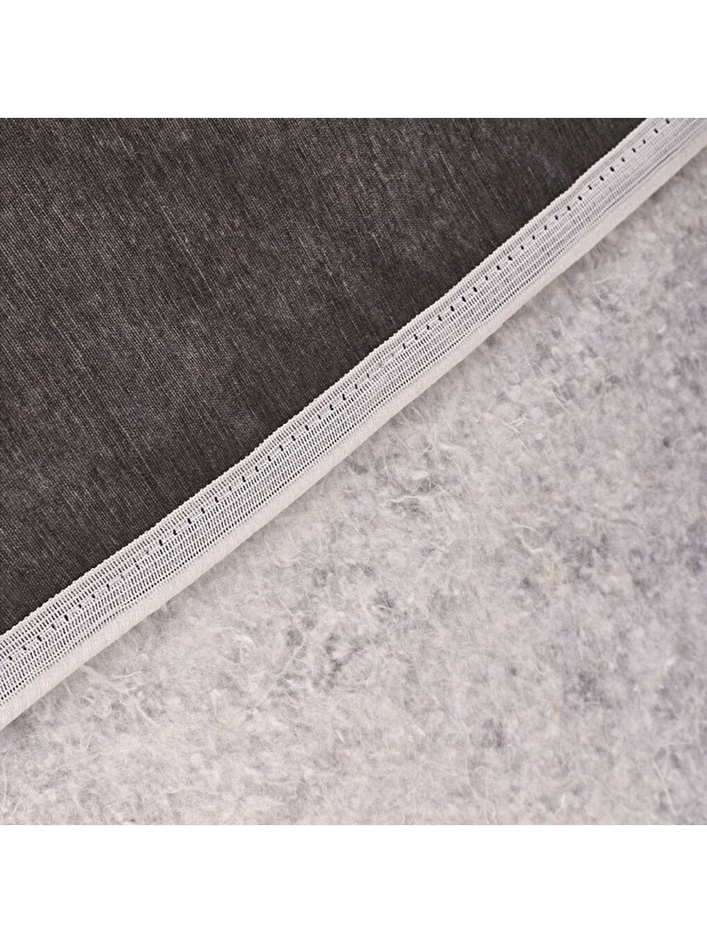 Keçeli Ütü Masası Kılıfı - Antrasit - 52x140 cm-3