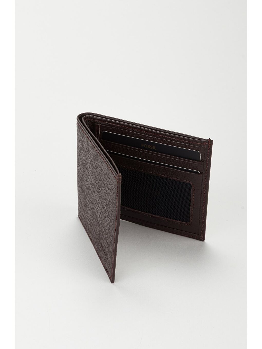 Kahverengi Kutulu Hakiki Deri Ekstra Basic Yatay Erkek El Portföyü Cüzdan-1