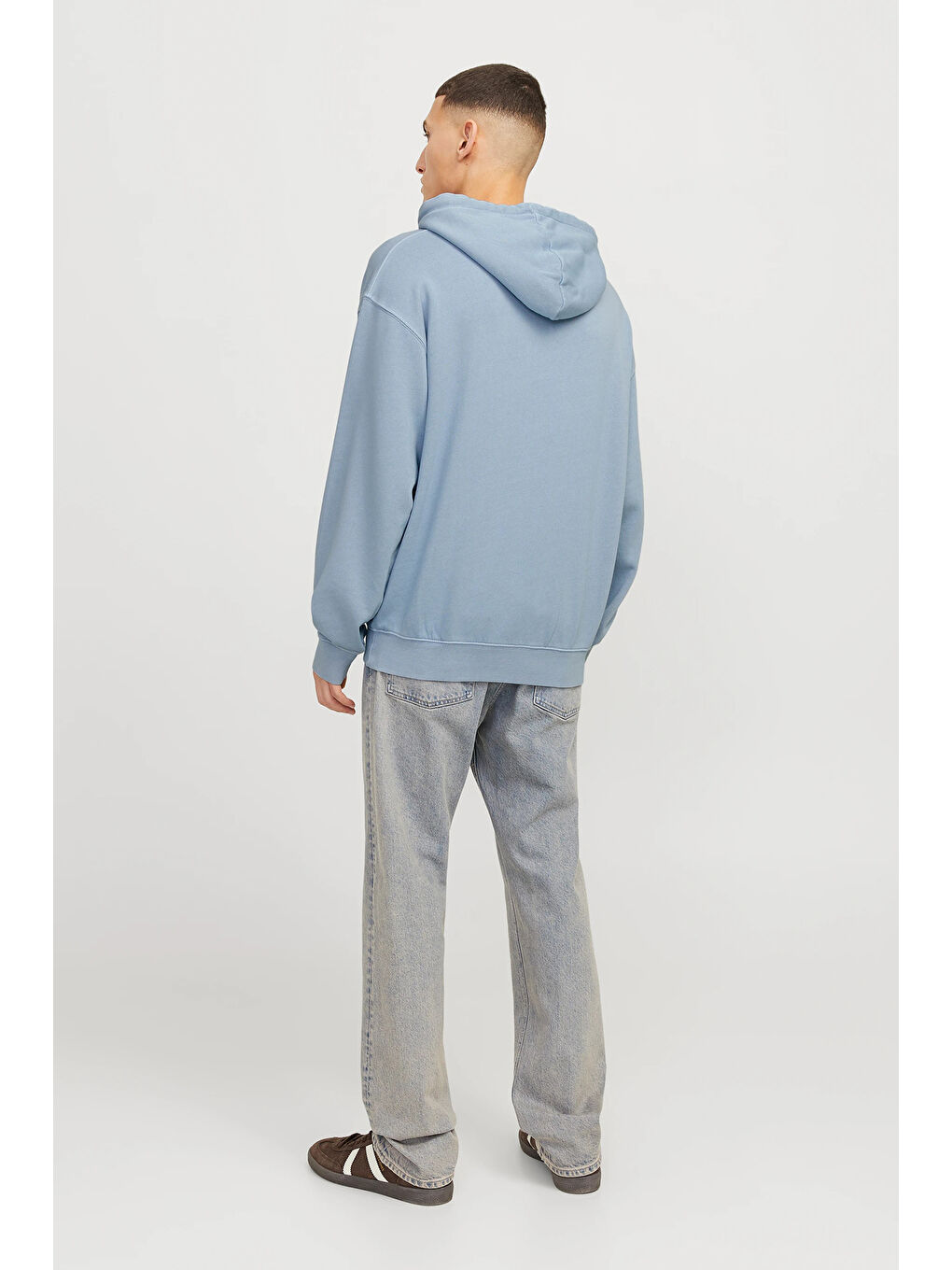 Mavi Essentials Jjecharge Pamuklu Oversize Fit Kapüşonlu Sweat 12268272-1