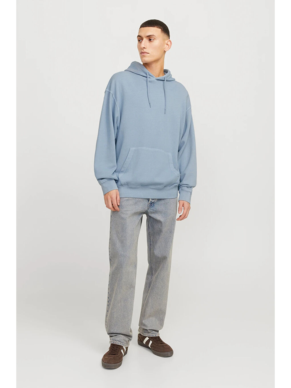 Mavi Essentials Jjecharge Pamuklu Oversize Fit Kapüşonlu Sweat 12268272-2