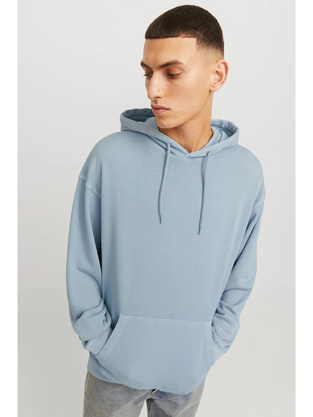 Mavi Essentials Jjecharge Pamuklu Oversize Fit Kapüşonlu Sweat 12268272-3