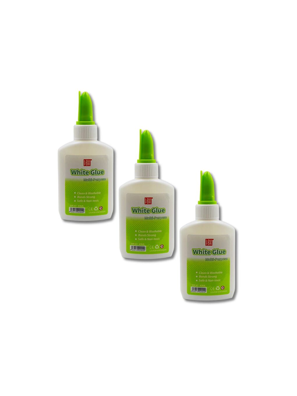 Beyaz Tutkal 40 ml (WK40) 3 Adet