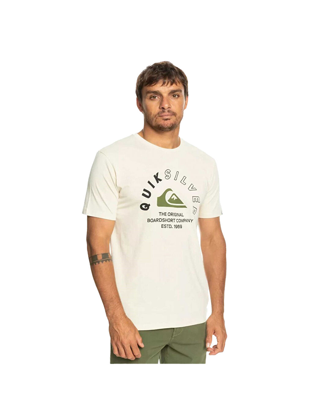 Mixedsignals Erkek Bej Tişört-1