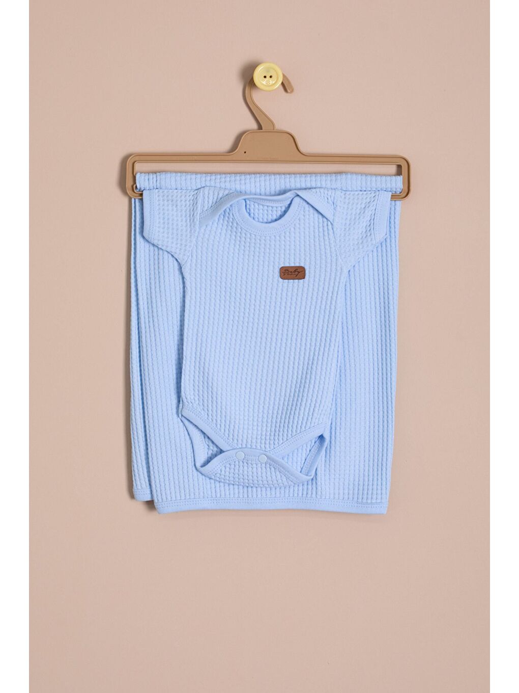 Mavi Erkek Bebek Petekli 10'lu Hastane Çıkışı Seti 23327-4