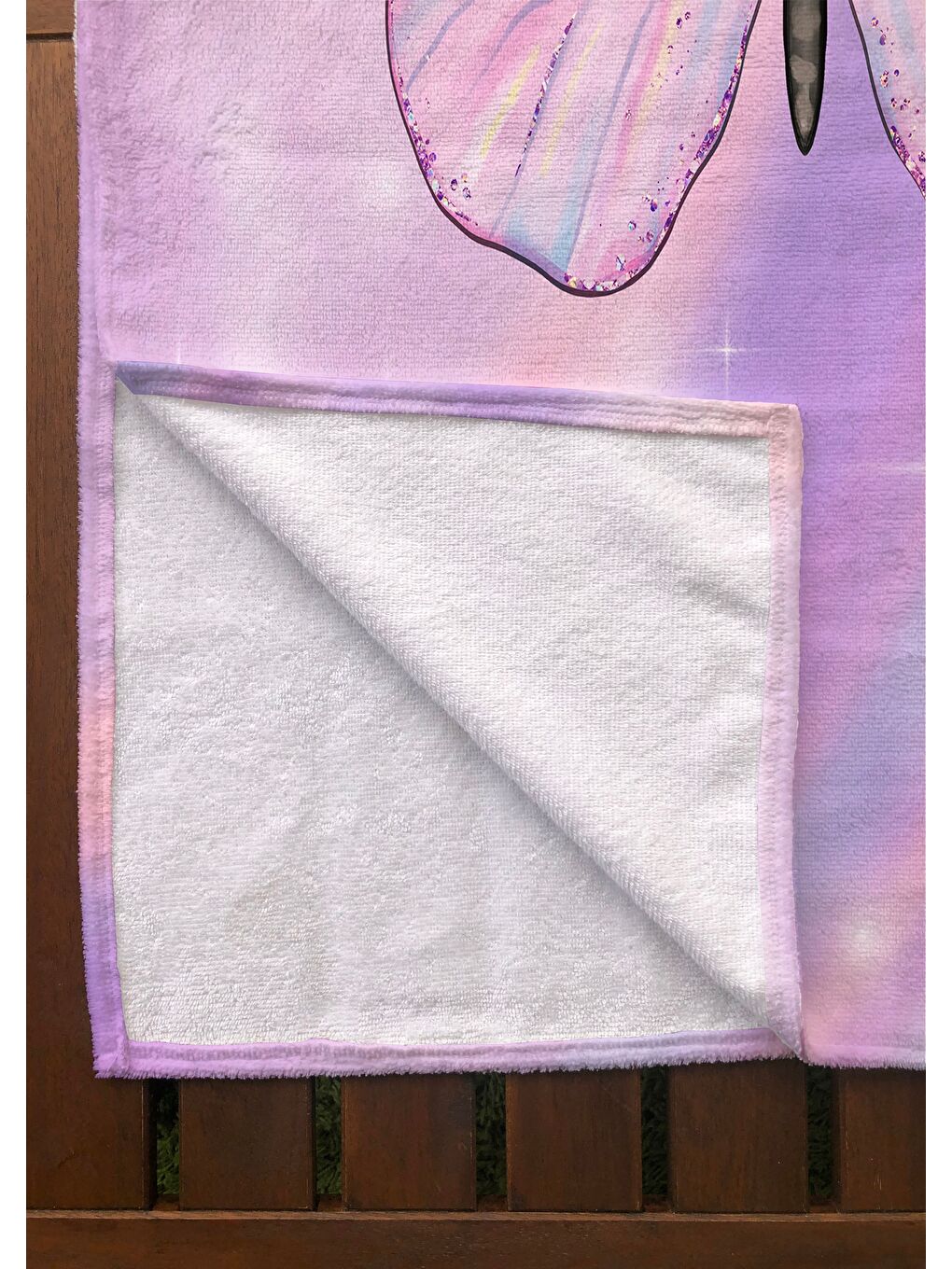 Karışık Özel Tasarım Kelebek Desenli Hızlı Kuruyan 75x150 Cm Plaj Havlusu – Baskılı-3