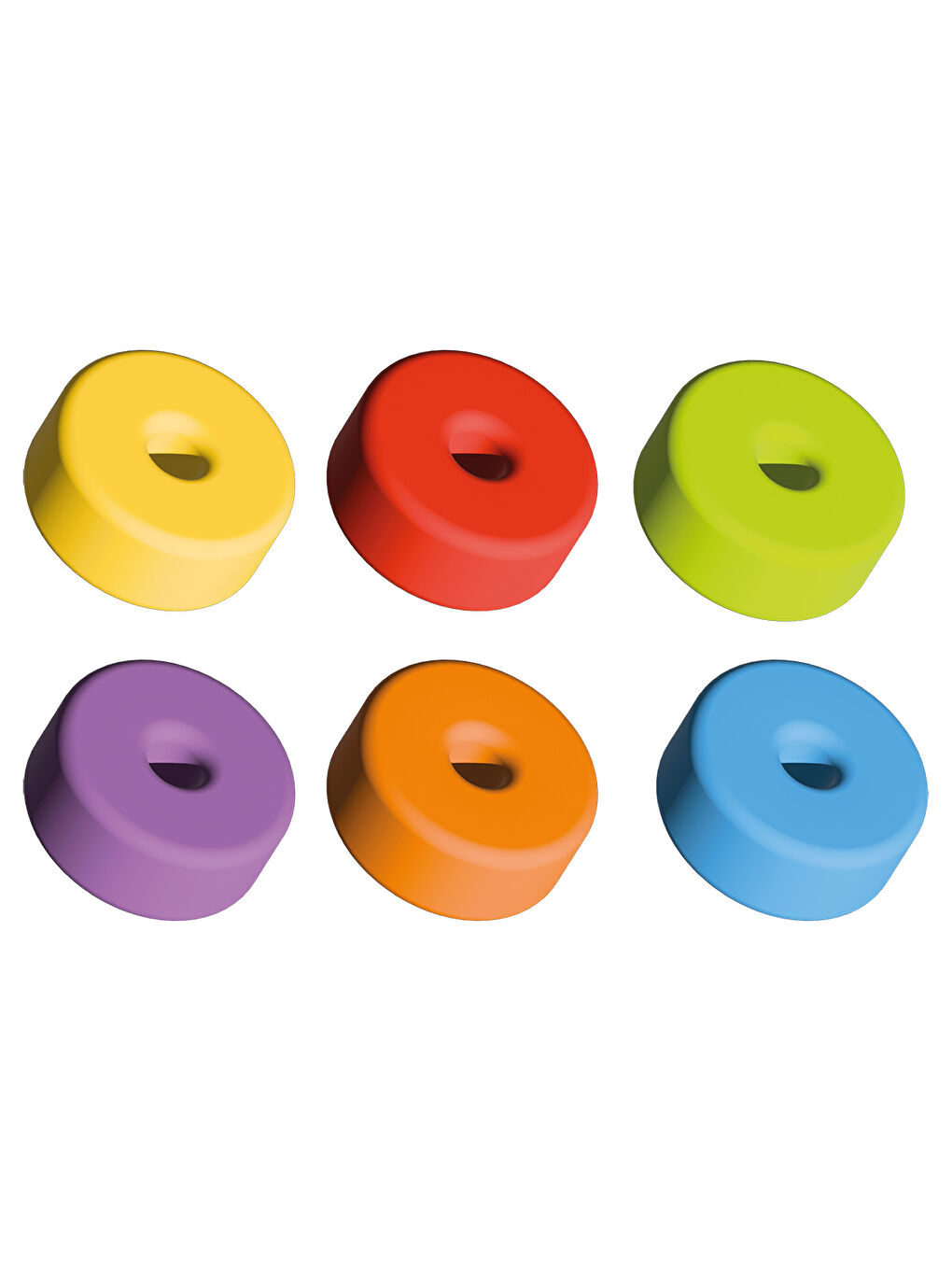 Ahşap Renkli Halkalar Eğitici Set-2