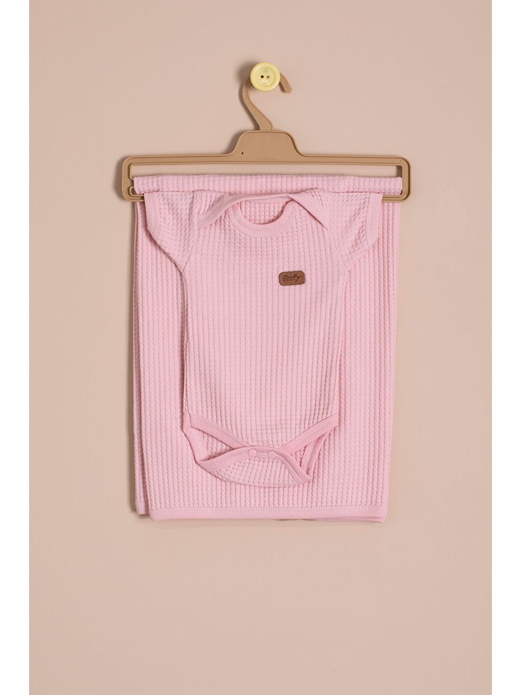 Pembe Kız Bebek Petekli 10'lu Hastane Çıkışı Seti 23328-4