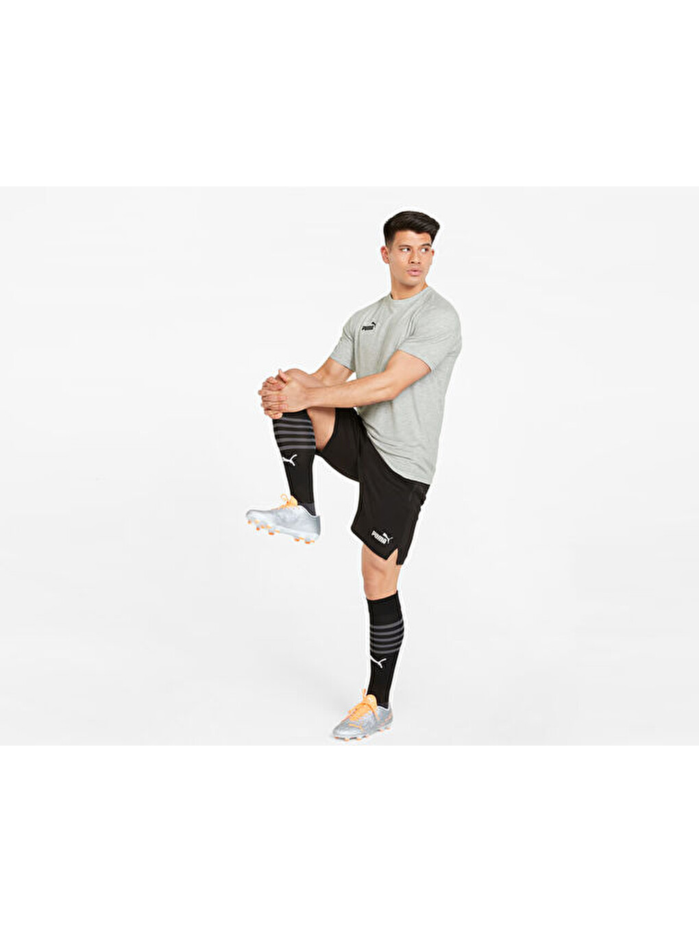 Teamfinal Casuals Tee Erkek Futbol Tişörtü 65738533 Gri-4